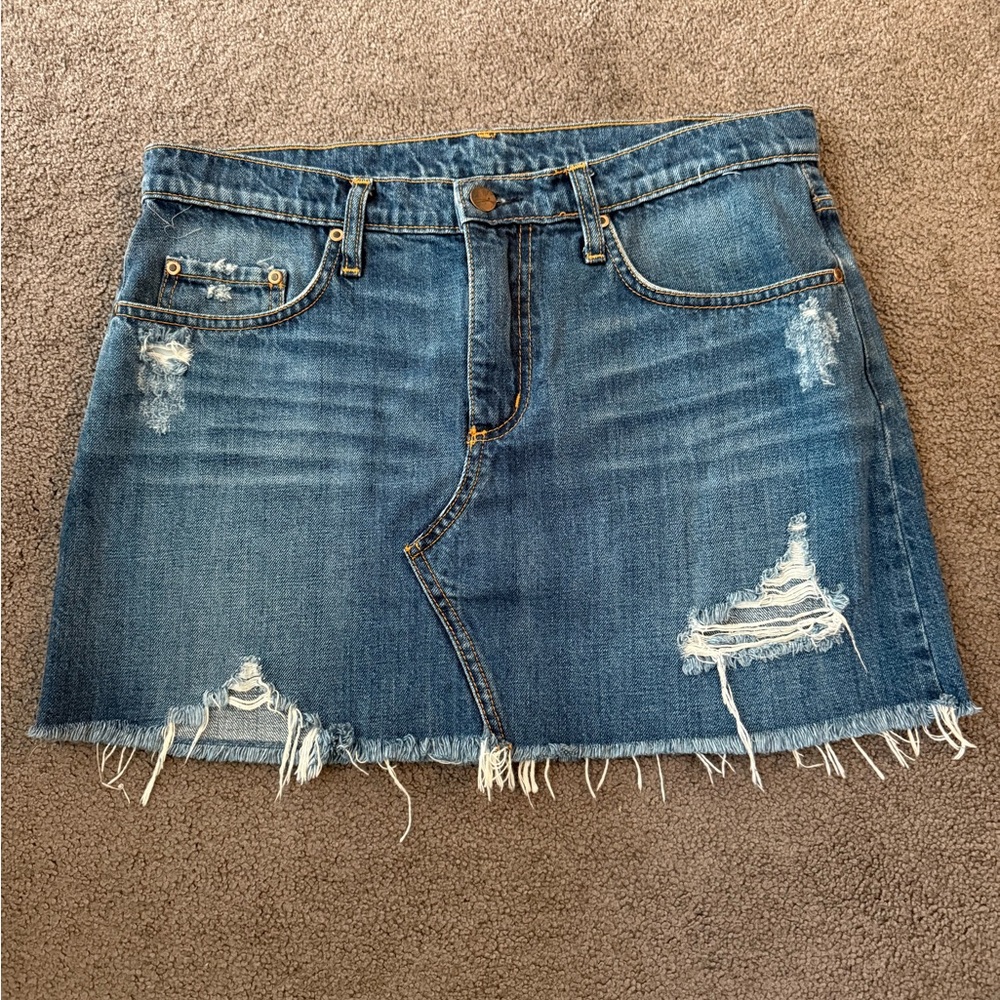Nobody denim jean mini skirt. Size 28